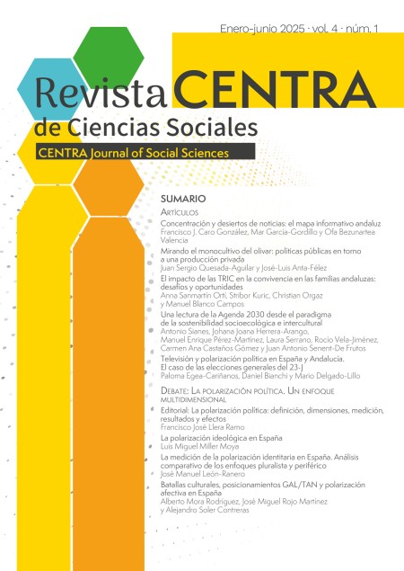 Revista CENTRA de Ciencias Sociales. Vol. 4 Núm. 1 (2025)