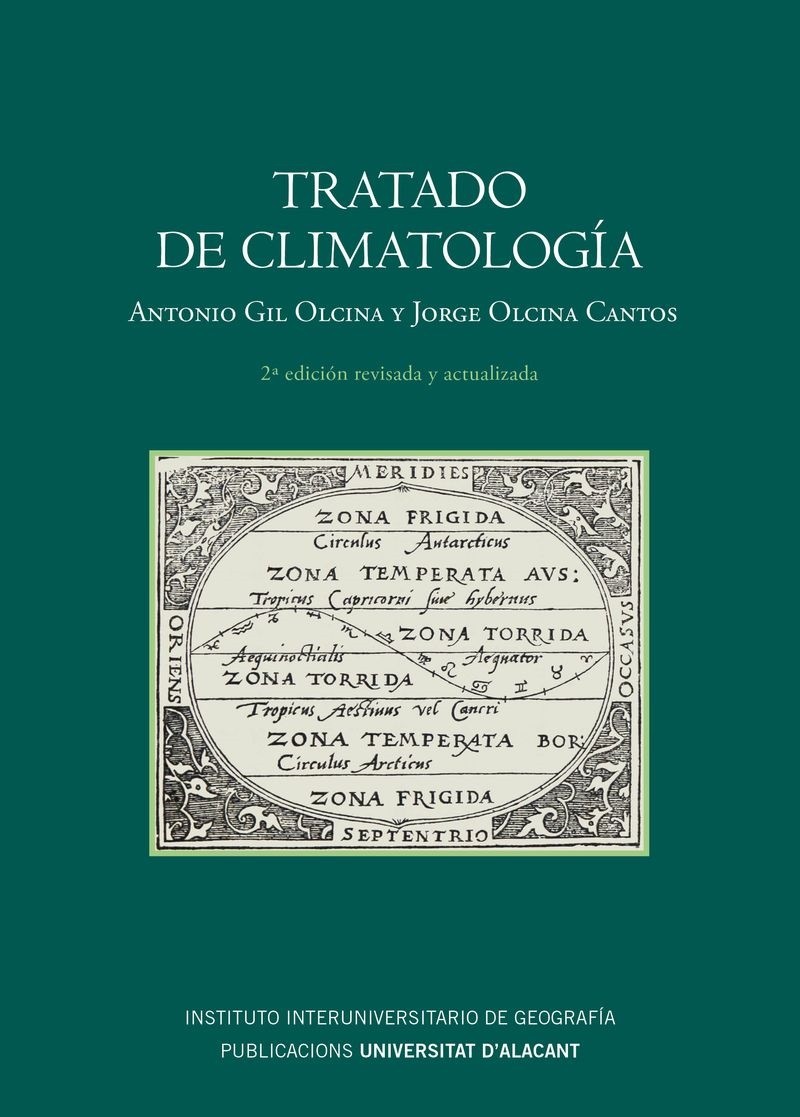 Publicaciones UA publica la segunda edición de "Tratado de Climatología"