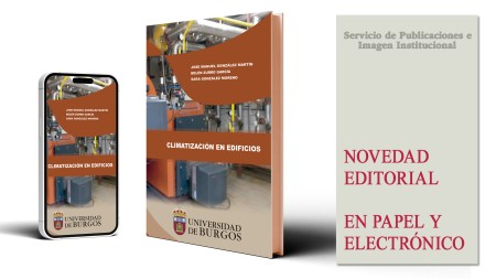 Novedad editorial de la Universidad de Burgos: "Climatización en Edificios"