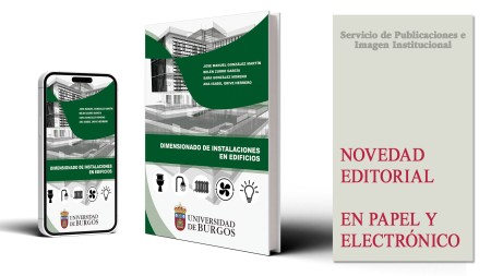 Novedad editorial de la Universidad de Burgos: "Dimensionado de instalaciones en edificios"