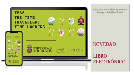 Novedad editorial de la Universidad de Burgos: "Tess the Time Traveller. Time Hackers"
