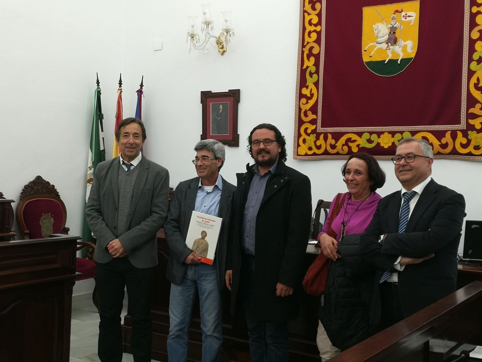 Presentada en Medina Sidonia Escultura romanas de Asido,  última coedición de las  Universidades de Sevilla  y Cádiz.