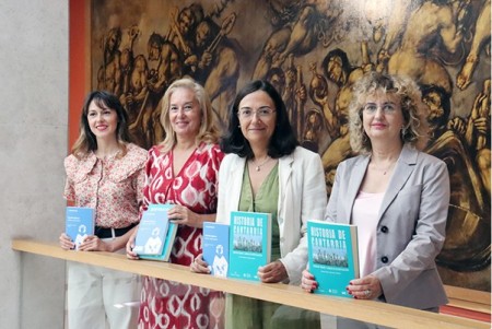 Presentadas las dos últimas obras coeditadas por la UC y el Parlamento de Cantabria
