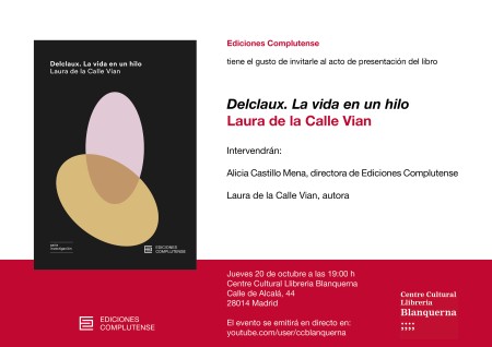 Presentación del libro "Delclaux. La vida en un hilo"