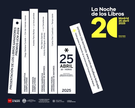 Presentación de los Premios Complutense de Literatura en la Noche de los Libros madrileña