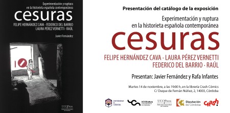 Presentación del catálogo de la exposición "Cesuras"