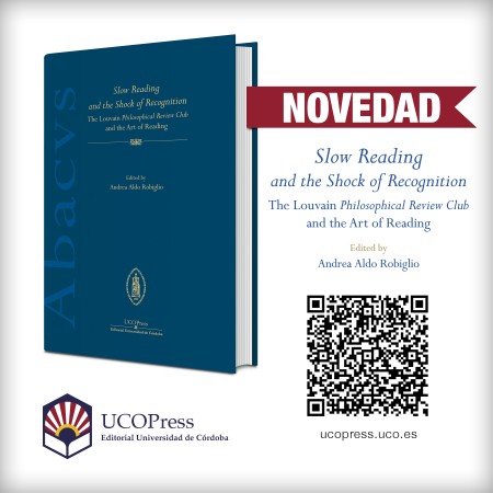 Novedad UCOPress Editorial: Slow Reading and the Shock of Recognition