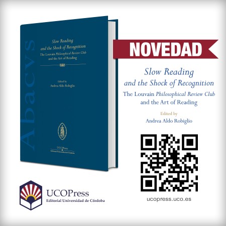 Novedad UCOPress Editorial: Slow Reading and the Shock of Recognition