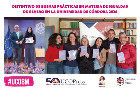 UCOPress distinguida por la Universidad de Córdoba por su compromiso con la igualdad