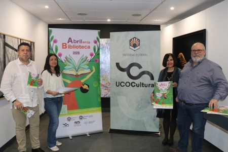 UCOPress participa en “Abril en la Biblioteca”, un amplio programa cultural para festejar el libro y la lectura