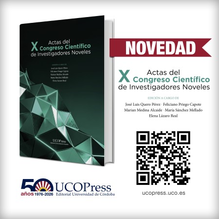 Novedad UCOPress Editorial: "Actas del X Congreso de Investigadores Noveles"