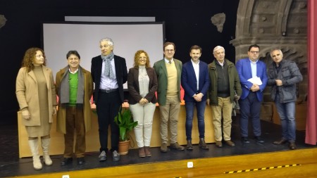 Presentación del libro «Vida de Francisco Sánchez de las Brozas» en la localidad de Brozas (Cáceres) el viernes 3 de marzo de 2023