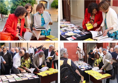 Presentación del Catálogo de Publicaciones EUG 2023 y del libro La Universidad de Granada, cinco siglos de historia: tiempos, espacios y saberes.