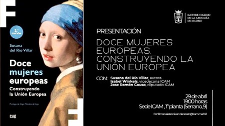 Presentación del libro "Doce mujeres europeas" en el Ilustre Colegio de la Abogacía de Madrid