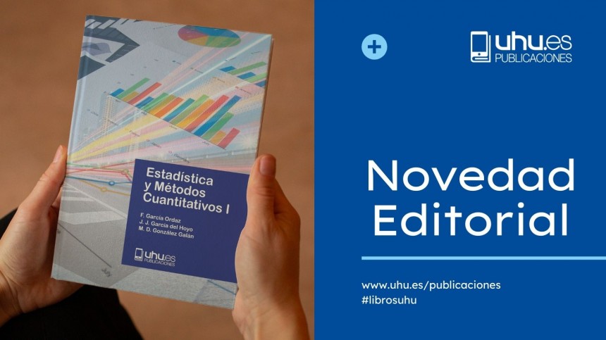 Novedad Editorial UHU "Estadísticas y Métodos Cuantitativos I"