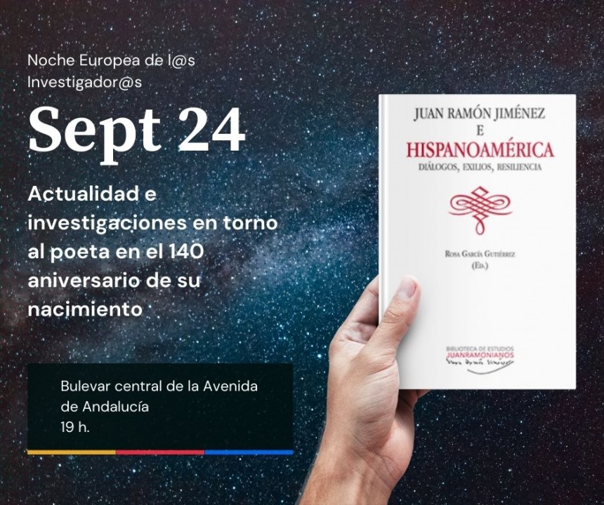 La colección Biblioteca de Estudios Juanramonianos presente en la Noche de l@s Investigador@s 
