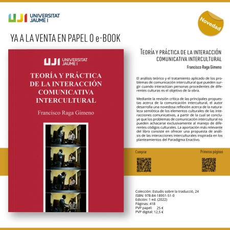 Ya puedes comprar o descargar el libro “Teoría y práctica de la interacción comunicativa intercultural”