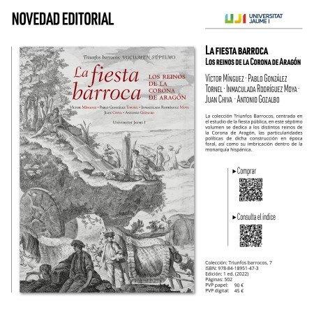 NOVEDAD EDITORIAL "La fiesta barroca. Los reinos de la Corona de Aragón"