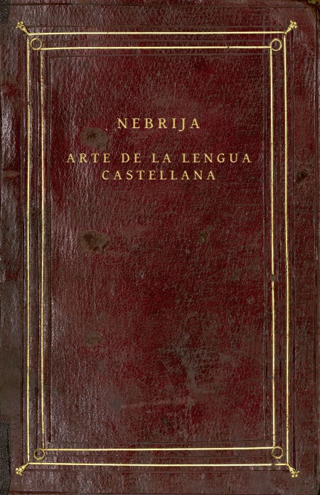 Facsimil "Arte de la lengua castellana", de Nebrija