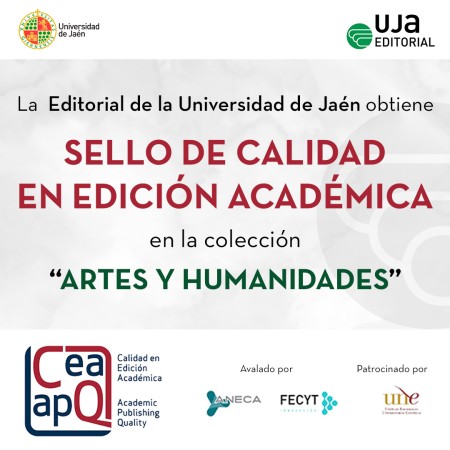 La colección ‘Artes y Humanidades’ de la Editorial de la UJA obtiene el Sello de Calidad en Edición Académica