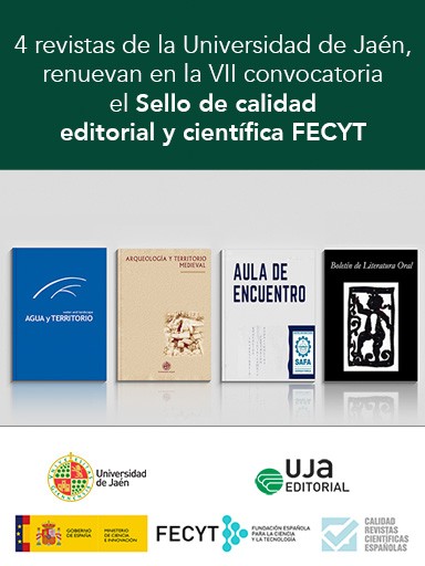 4 Revistas de la Universidad de Jaén renuevan en la VII Convocatoria el Sello de calidad editorial y científica FECYT
