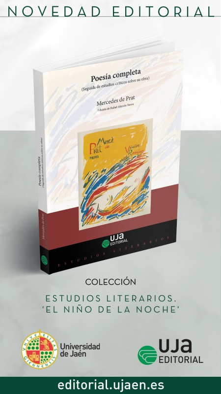 Novedad UJA Editorial. Mercedes de Prat. Poesía completa