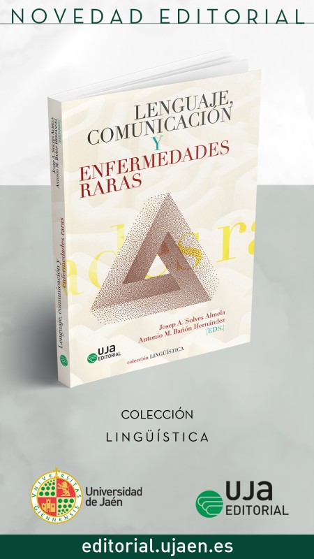 Novedad UJA Editorial. Lenguaje, comunicación y enfermedades raras