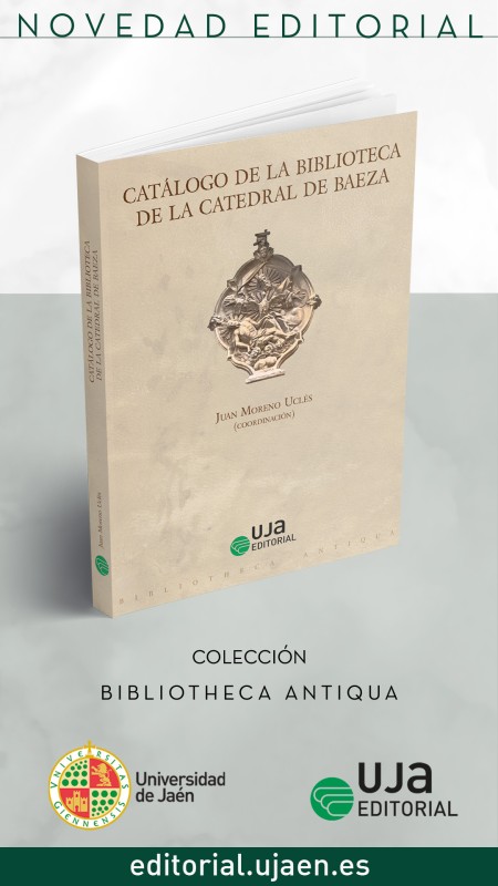 Novedad UJA Editorial. Catálogo de la biblioteca de la catedral de Baeza