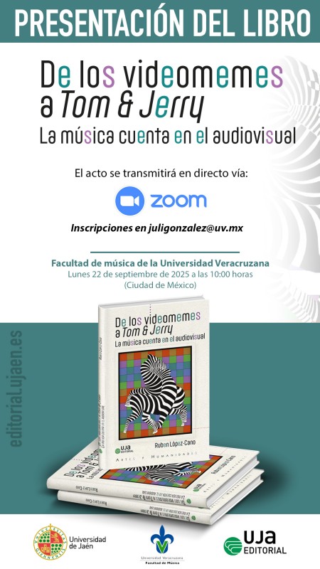 Presentación del libro "De los videomemes a Tom & Jerry: la música cuenta en el audiovisual" de Rubén López Cano
