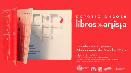 Exposición en Linares "Libros de Artista 2026". Inspirados en el poema "Almanaques" de Ángeles Mora