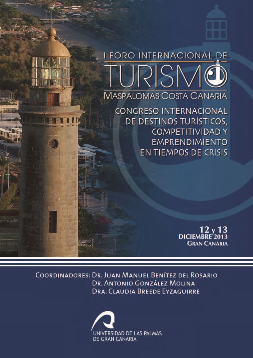 La ULPGC publica las comunicaciones presentadas en el I Foro Internacional de Turismo Maspalomas Costa Canaria