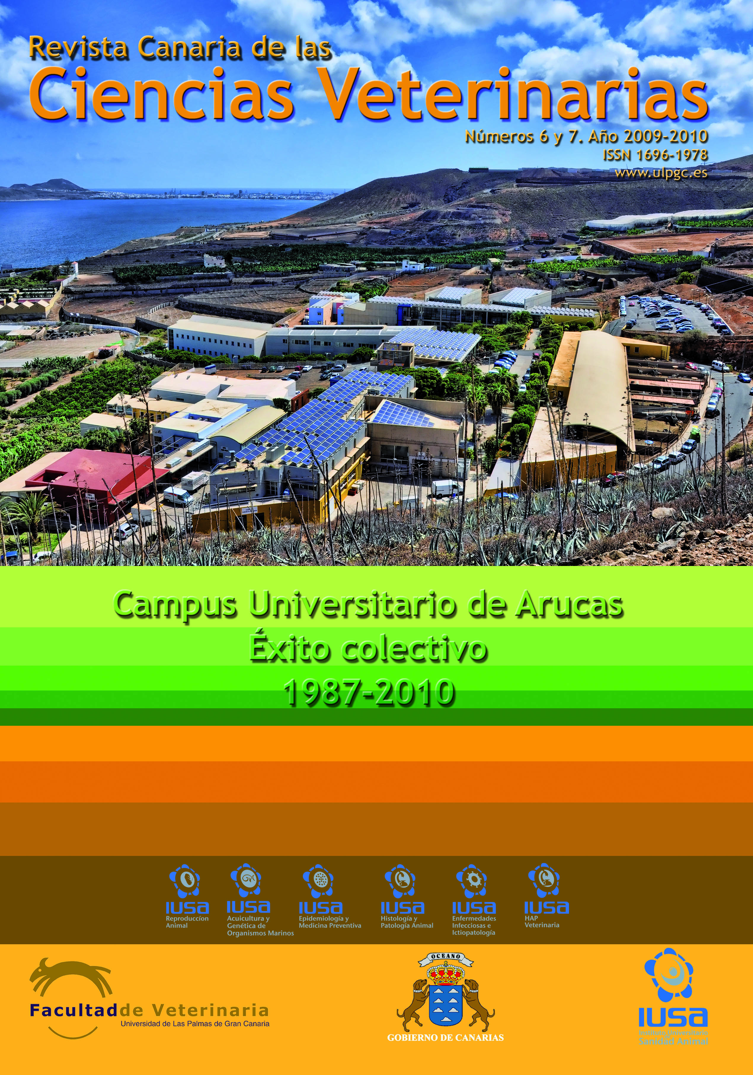 La Universidad de Las Palmas publica el número 6/7 de la "Revista Canaria de las Ciencias Veterinarias"