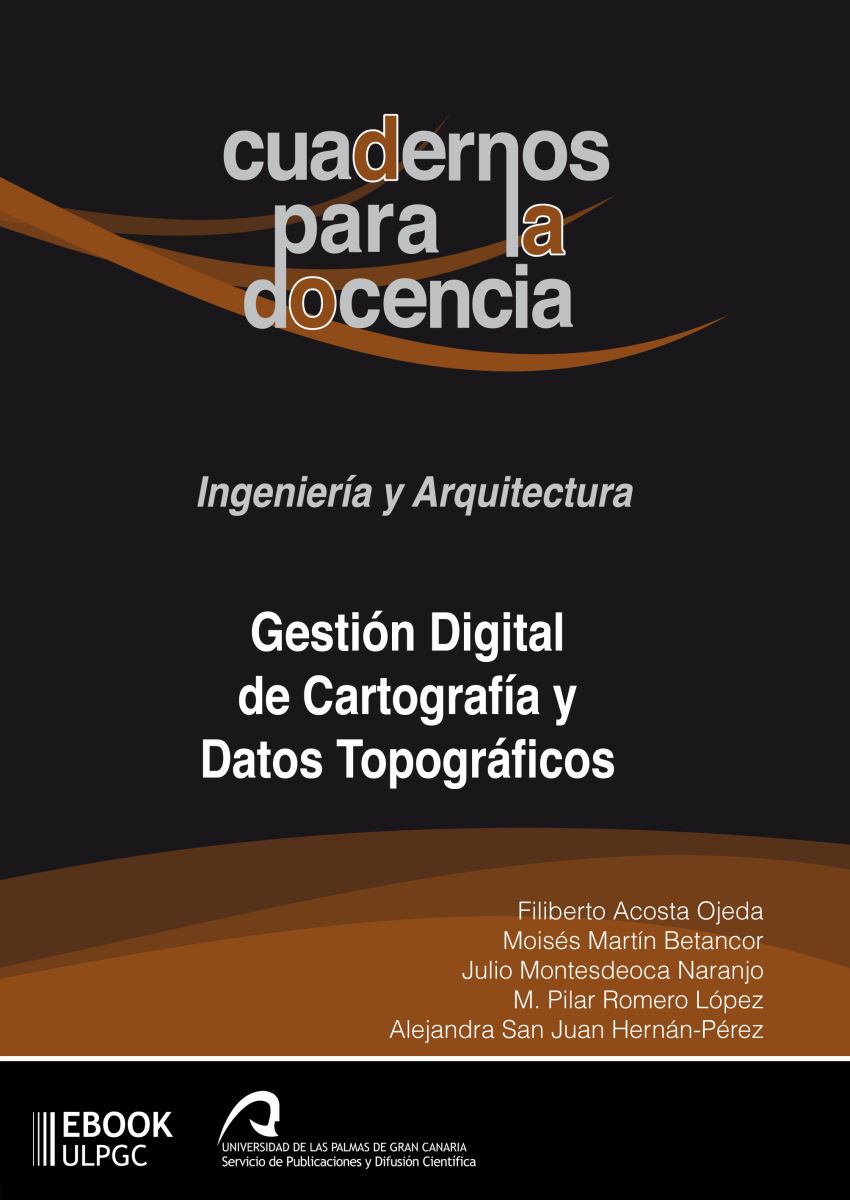 Gestión digital de cartografía y datos topográficos