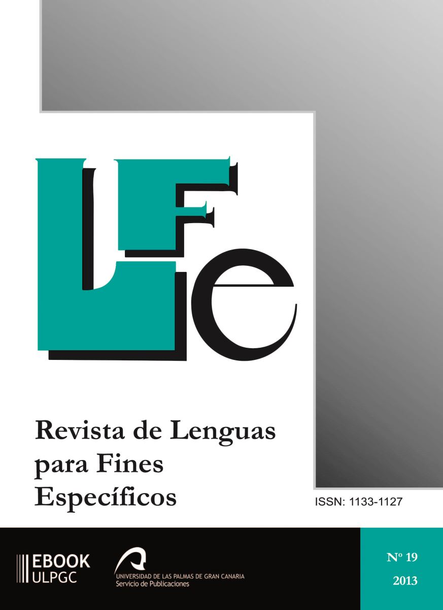 Publicado el nº 20 de la "Revista de Lenguas para Fines Específicos"