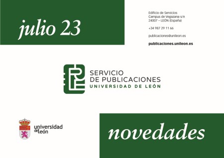 NOVEDADES EDITORIALES Julio 2023