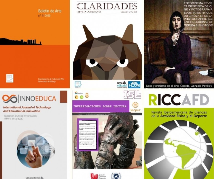 Seis revistas editadas por la UMA, incluidas en el nuevo índice de impacto Journal Citation Indicator