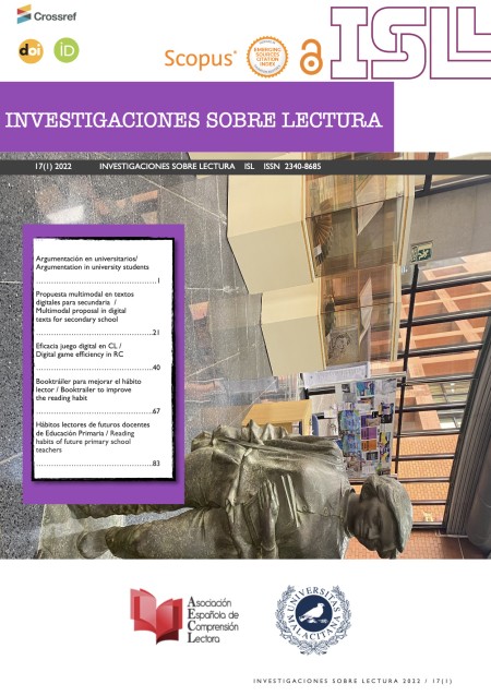 Disponible el número 17 de la revista Investigaciones sobre Lectura