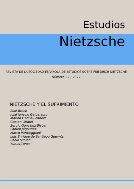 El nuevo número de la revista ‘Estudios Nietzsche’ aborda el sufrimiento desde diferentes perspectivas