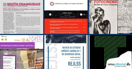 Seis revistas de la Universidad de Málaga, en el primer cuartil del IDR 2021