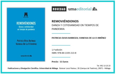 Novedad Editorial UMA. Removiéndonos: danza y cotidianidad en tiempos de pandemia