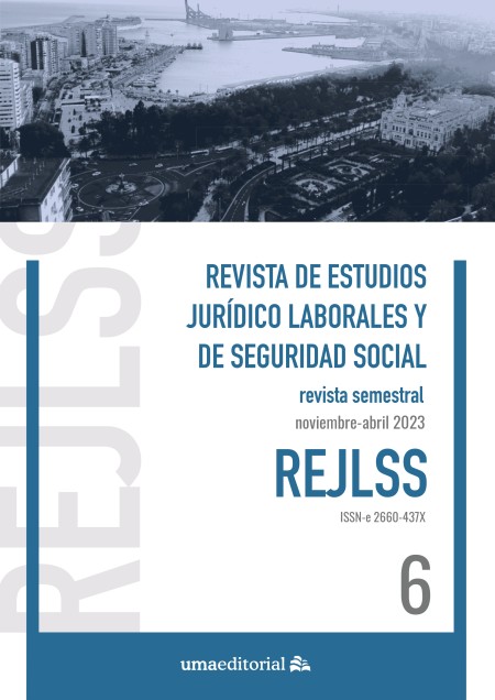 Disponible el sexto número de la Revista de Estudios Jurídicos Laborales y de Seguridad Social