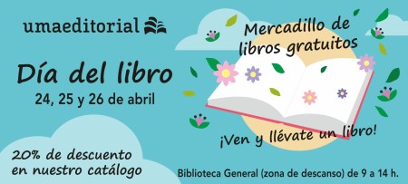 UMA Editorial conmemora el Día del Libro con descuentos en todo su catálogo