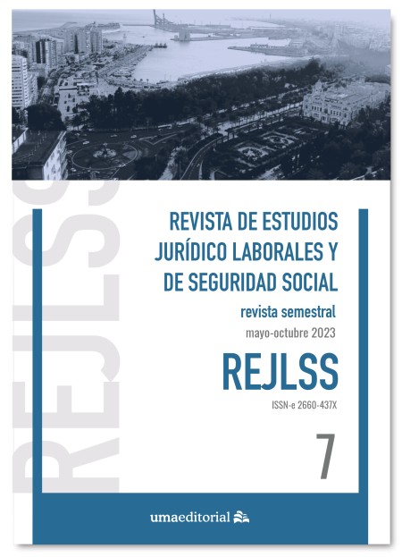 La Revista de Estudios Jurídicos Laborales y de Seguridad Social (REJLSS) publica su séptimo número