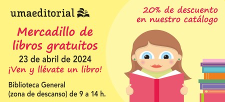 UMA Editorial celebra el Día del Libro con presentaciones y descuentos