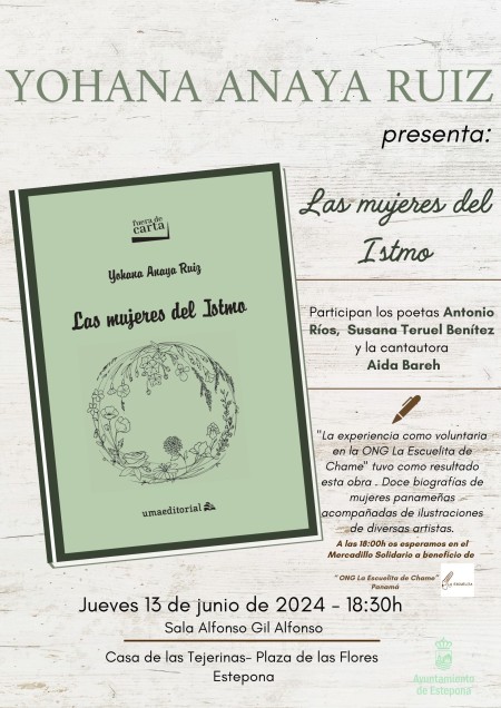 Presentación en Estepona del libro Las mujeres del Istmo