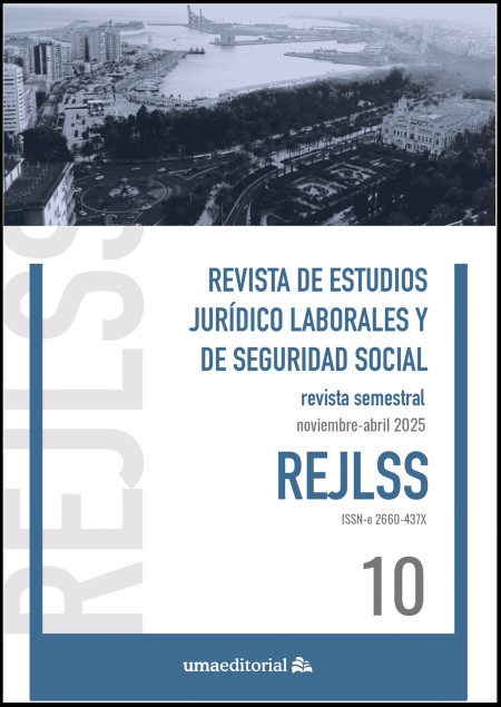La Revista de Estudios Jurídicos Laborales y de Seguridad Social (REJLSS) publica su décimo número