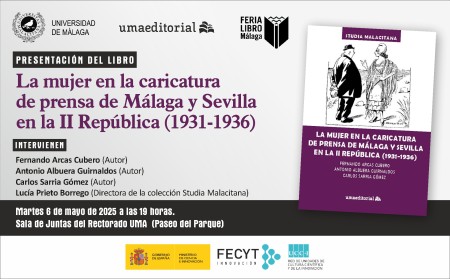Presentación del libro La mujer en la caricatura de prensa de Málaga y Sevilla en la II República (1931-1936)