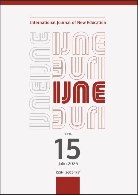 Publicado el decimoquinto número de International Journal of New Education