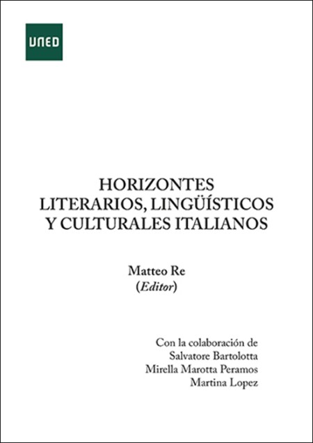 HORIZONTES LITERARIOS, LINGÜÍSTICOS Y CULTURALES ITALIANOS
