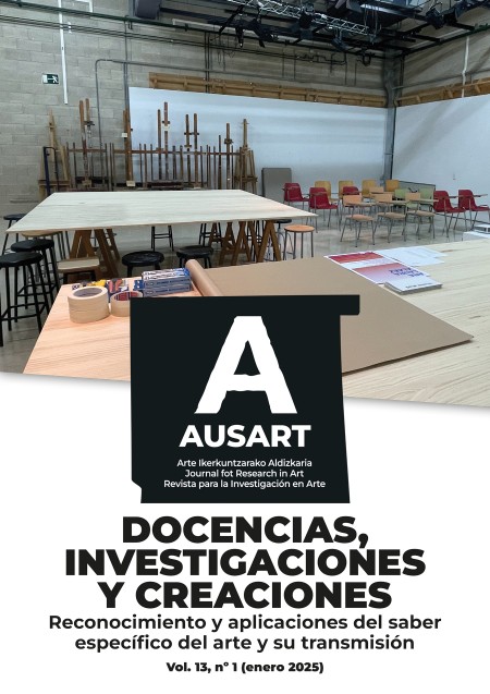 Docencias, investigaciones y creaciones. Reconocimiento y aplicaciones del saber específico del arte y su transmisión